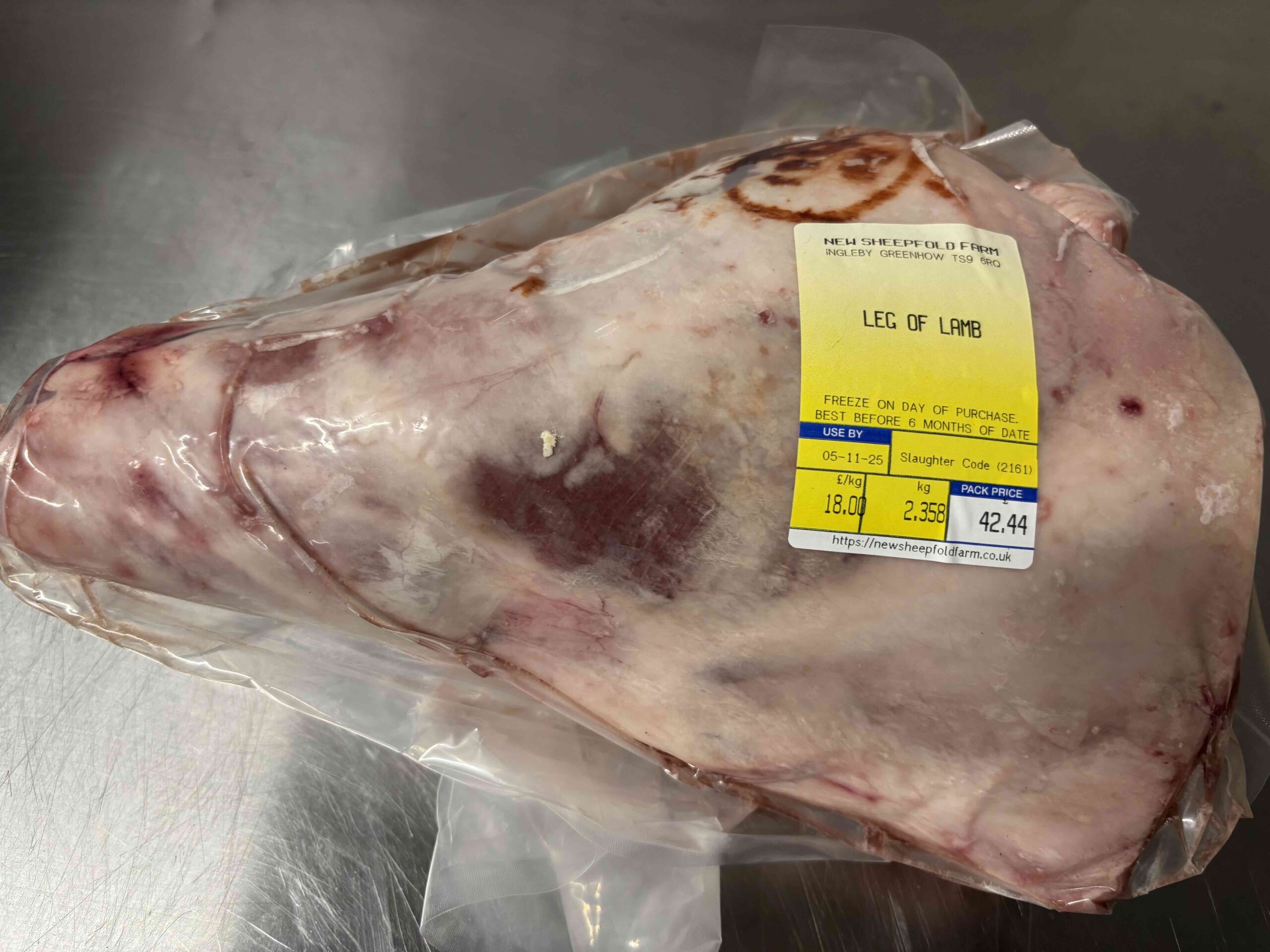 Leg of Lamb (Whole)