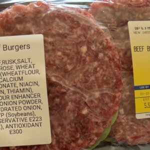 Beef Burgers