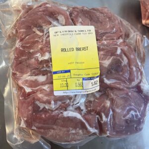 Rolled Breast of Lamb