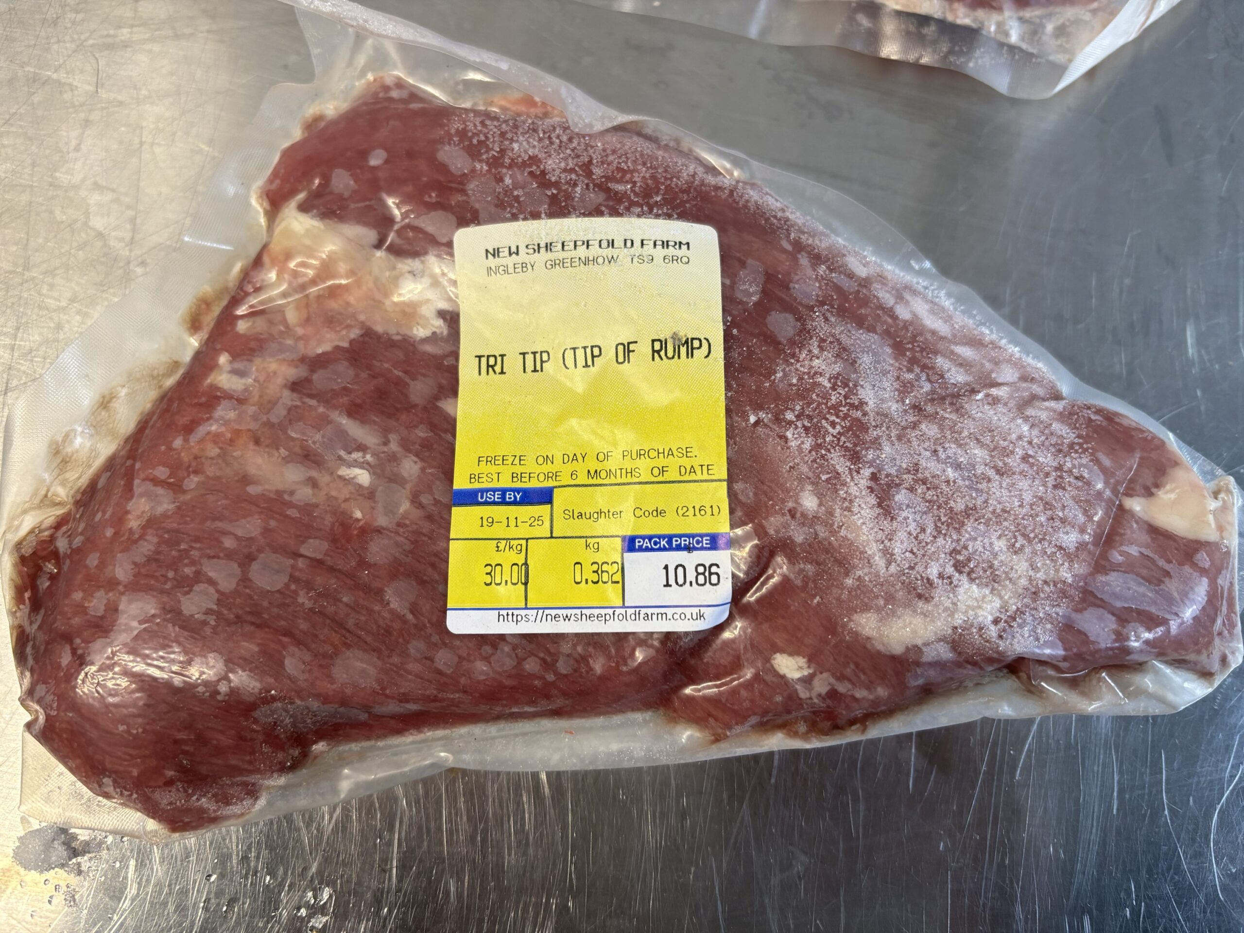 Beef Tri Tip of Rump