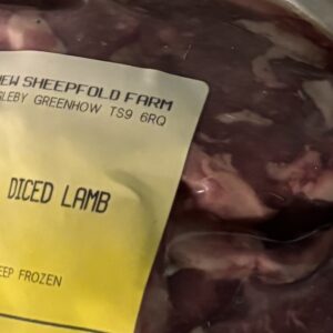 Diced Lamb