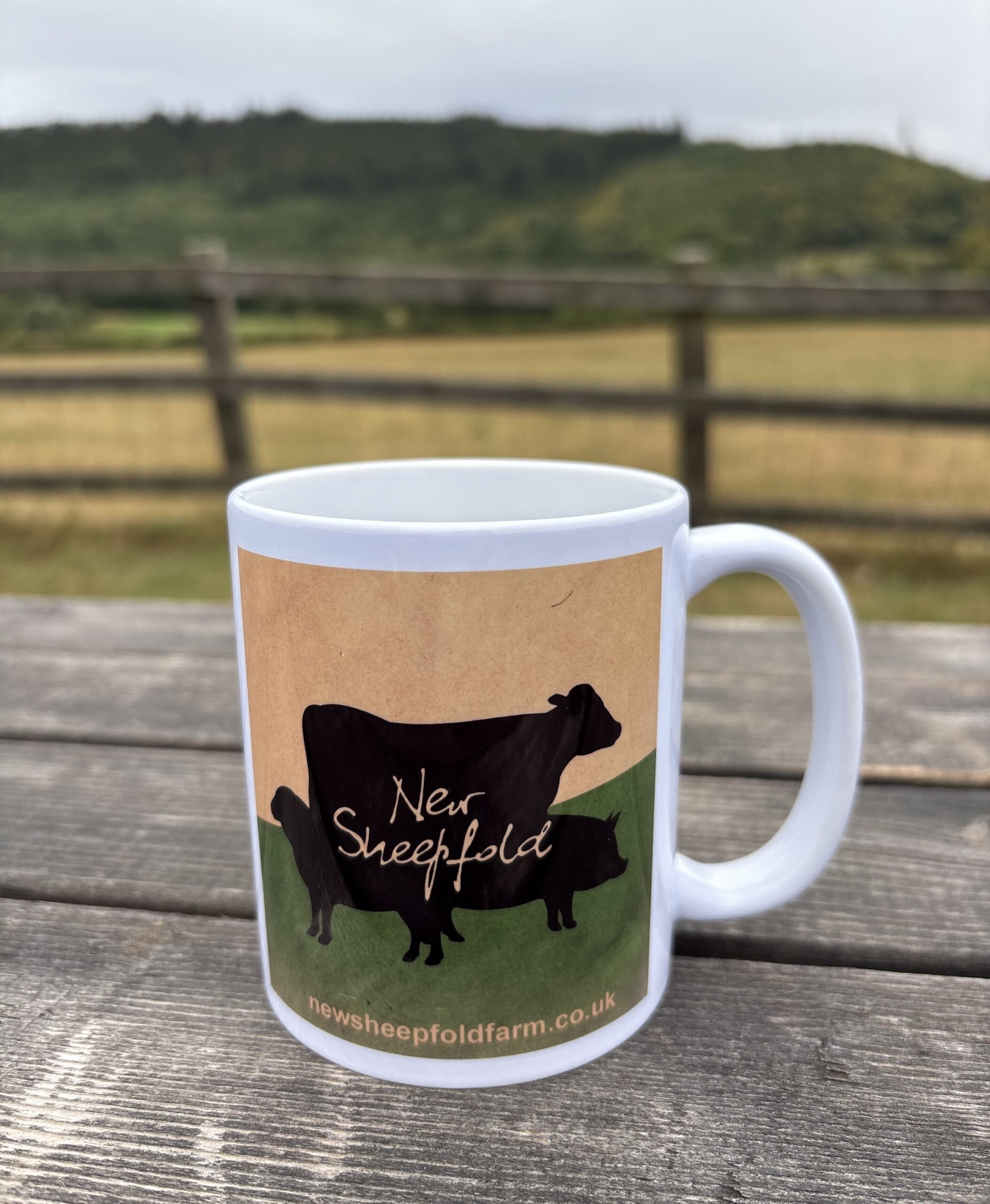 New Sheepfold Farm Mug